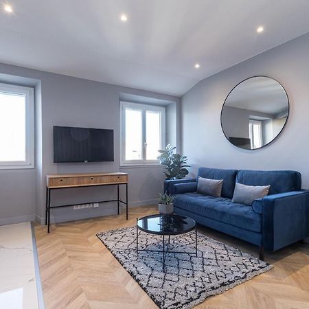 1 Su Ede - Dernier Etage Ascenseur - 1 Min Plage Et Zone Pietonne Nice Exteriör bild